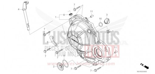 RIGHT CRANKCASE COVER CB500XAT de 2026